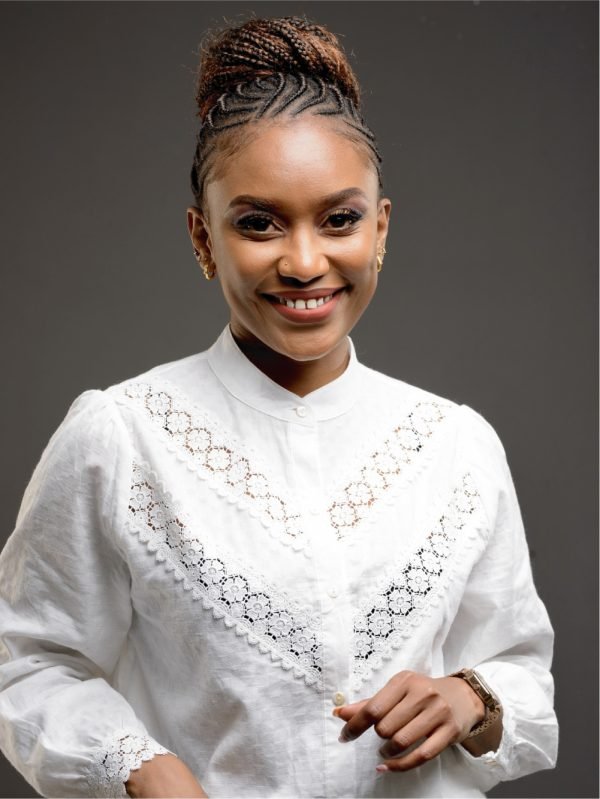 White Patterned Blouse - S07 - M