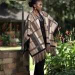 Brown Poncho - P036