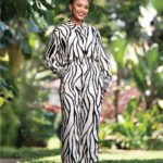 Patterned  Pants - S40