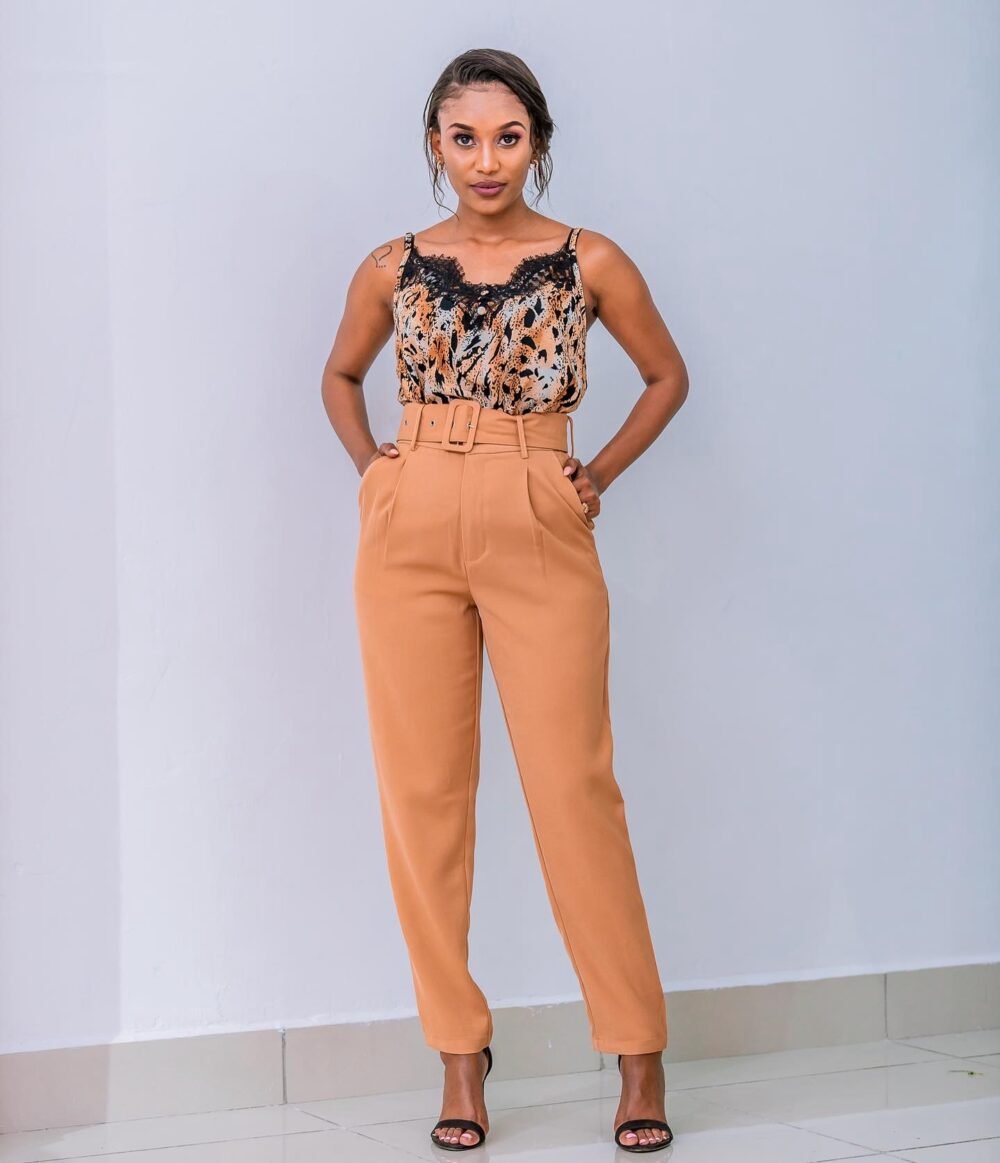Animal printed camisole P005
