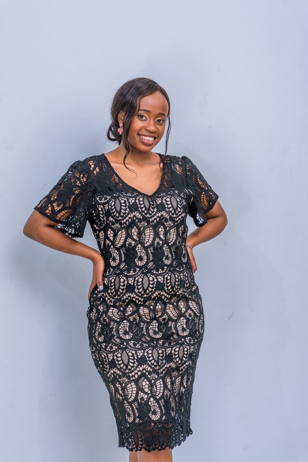 Lace Dress P014