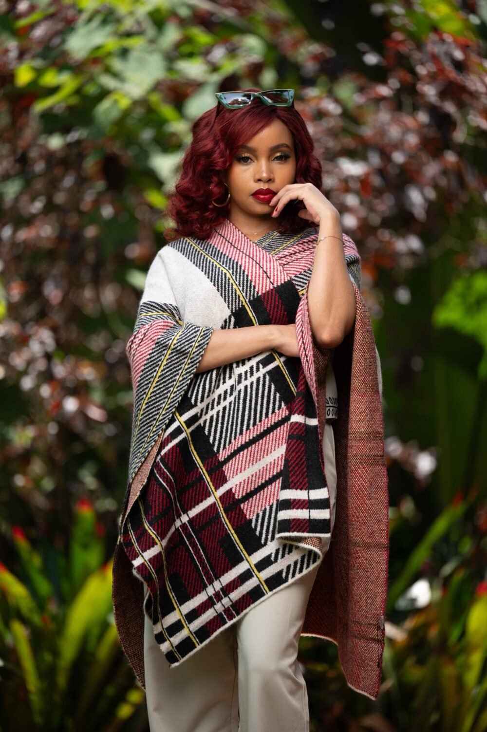 Brown Poncho - P036 - Image 3