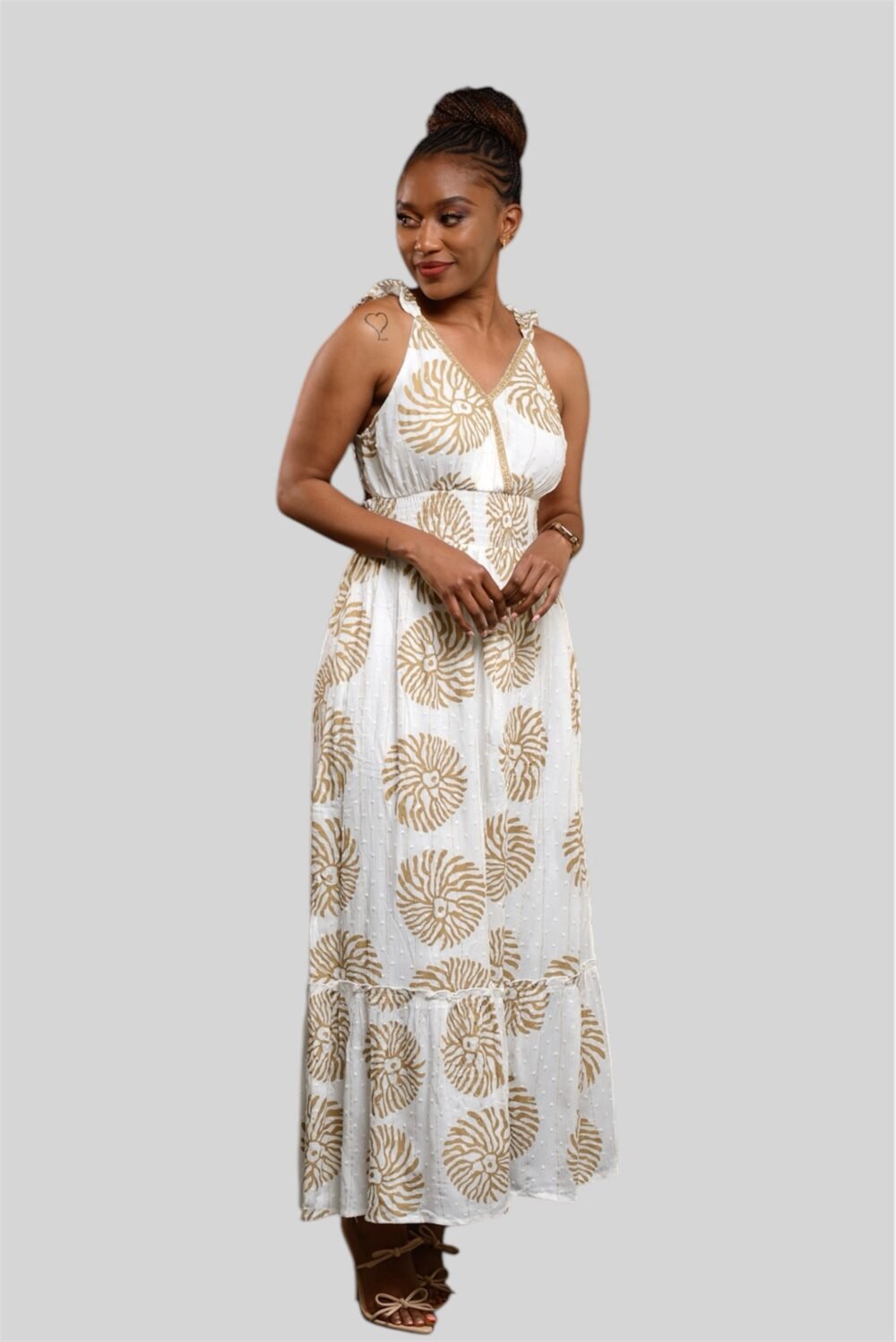 Flowing Maxi Dress - S06 - Image 2