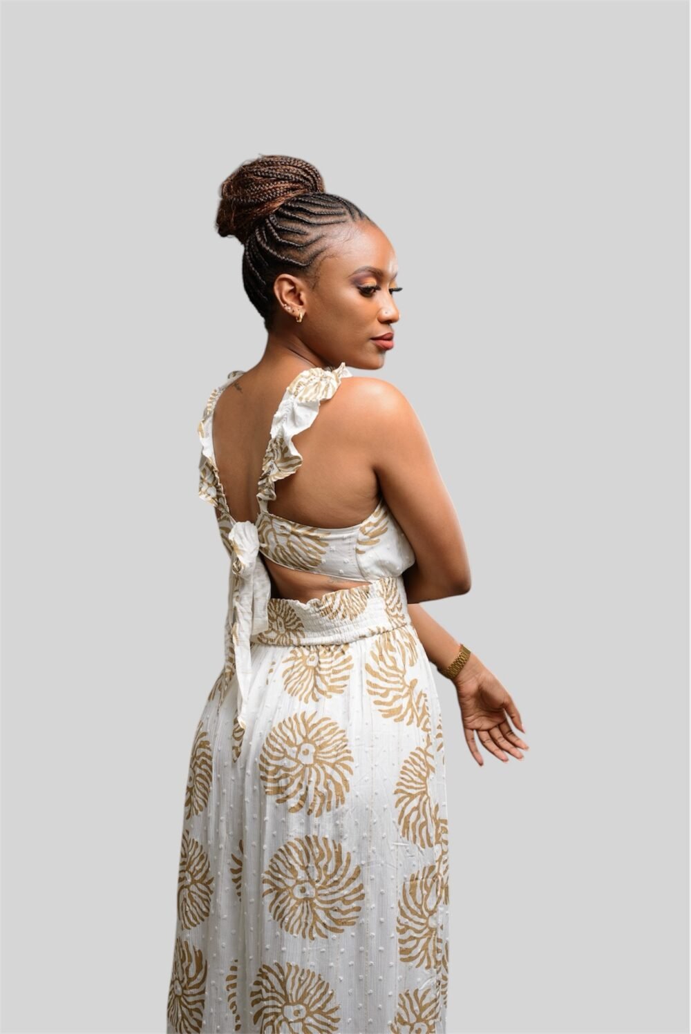 Flowing Maxi Dress - S06 - Image 3