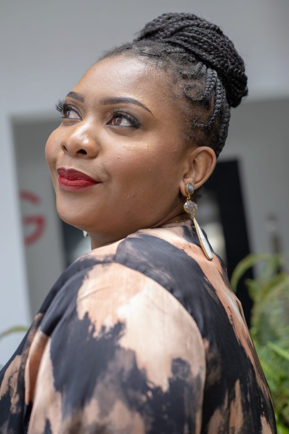 Grey Earrings : A8 - Image 2