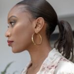 Gold Hoop Earings A2