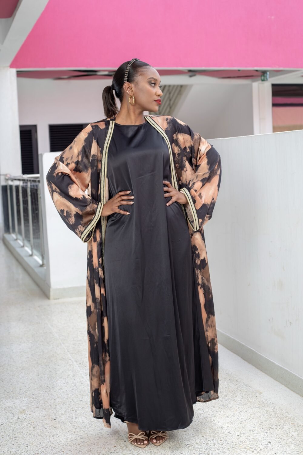 Kimono Dress Set: D08 - Image 3