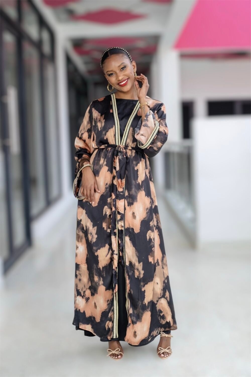 Kimono Dress Set: D08