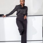 Black Belted Pants : D10