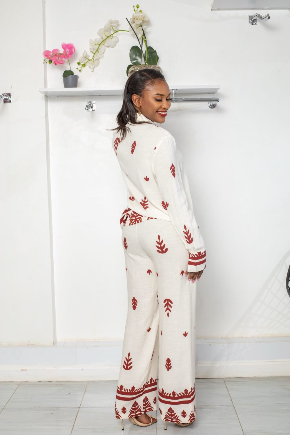 2 pcs Long sleeve pants set J09 - Image 2