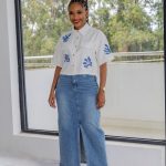Denim Skirt M17