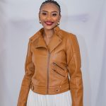 Brown Leather Jacket M07