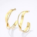 Gold Earrings MU11