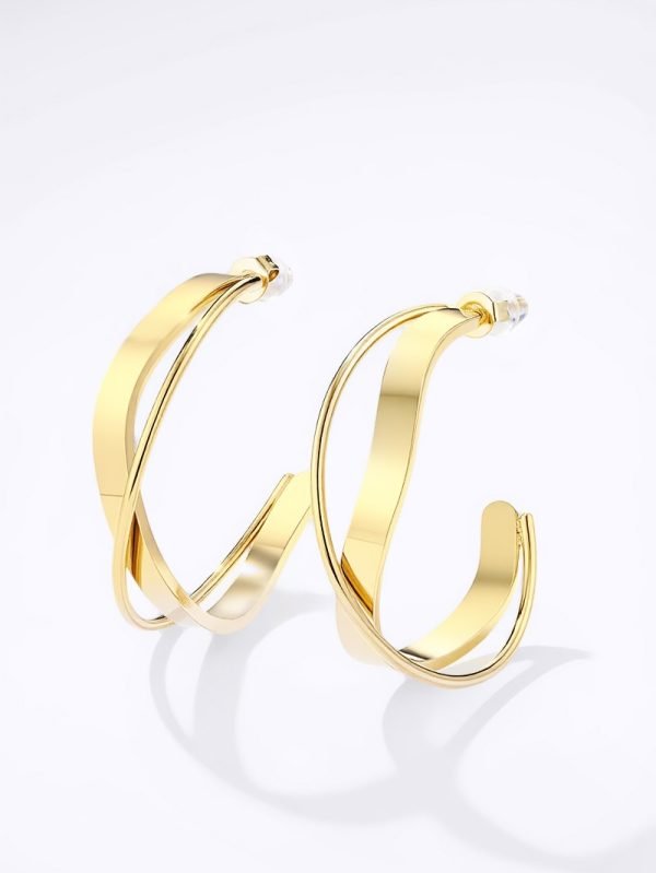 Gold Earrings MU11