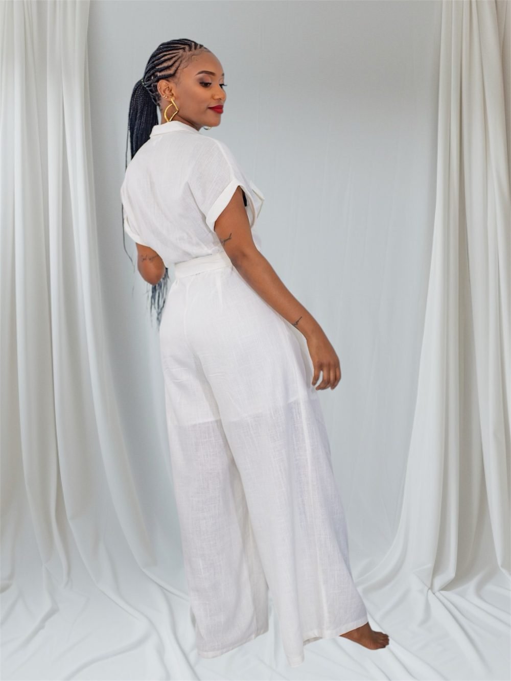 White Jumpsuit M11 - Image 3