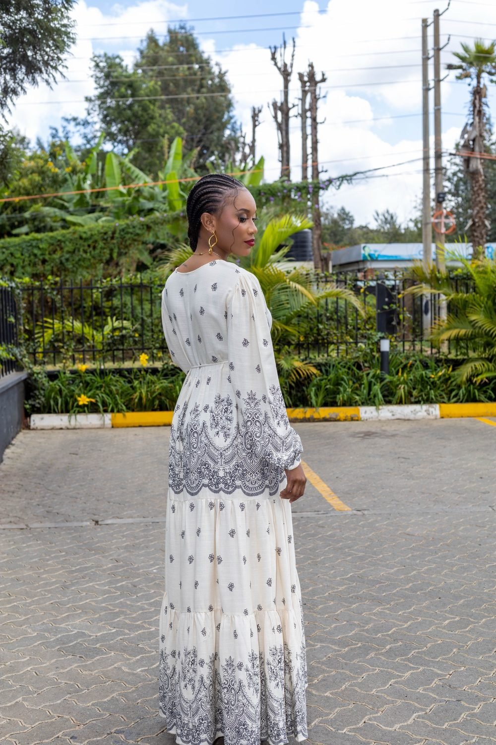 Floral Maxi Dress AP6 - Image 3