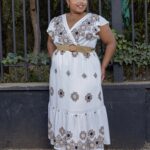 Belted Maxi Dress JU7