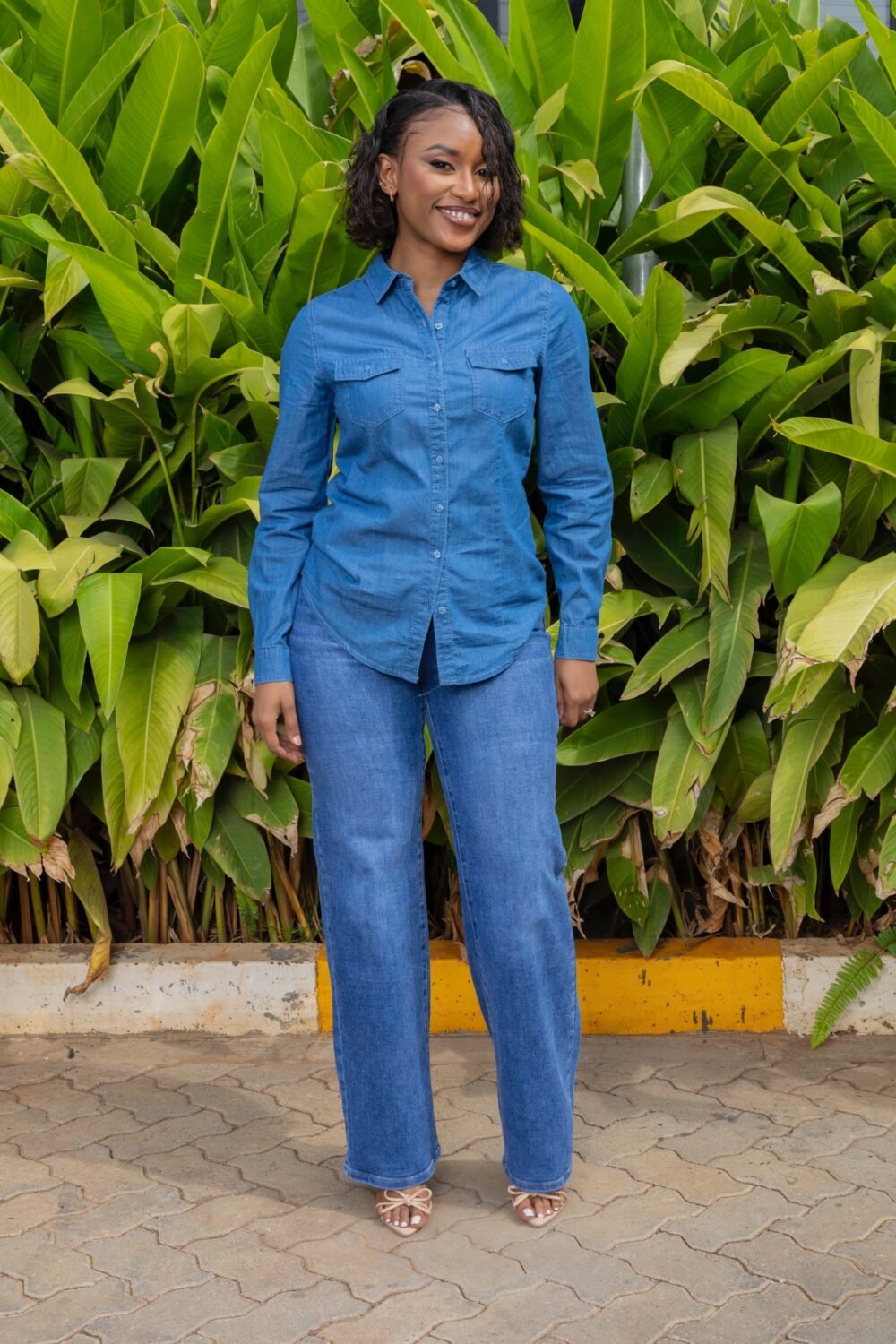 Blue Denim Pants JU2