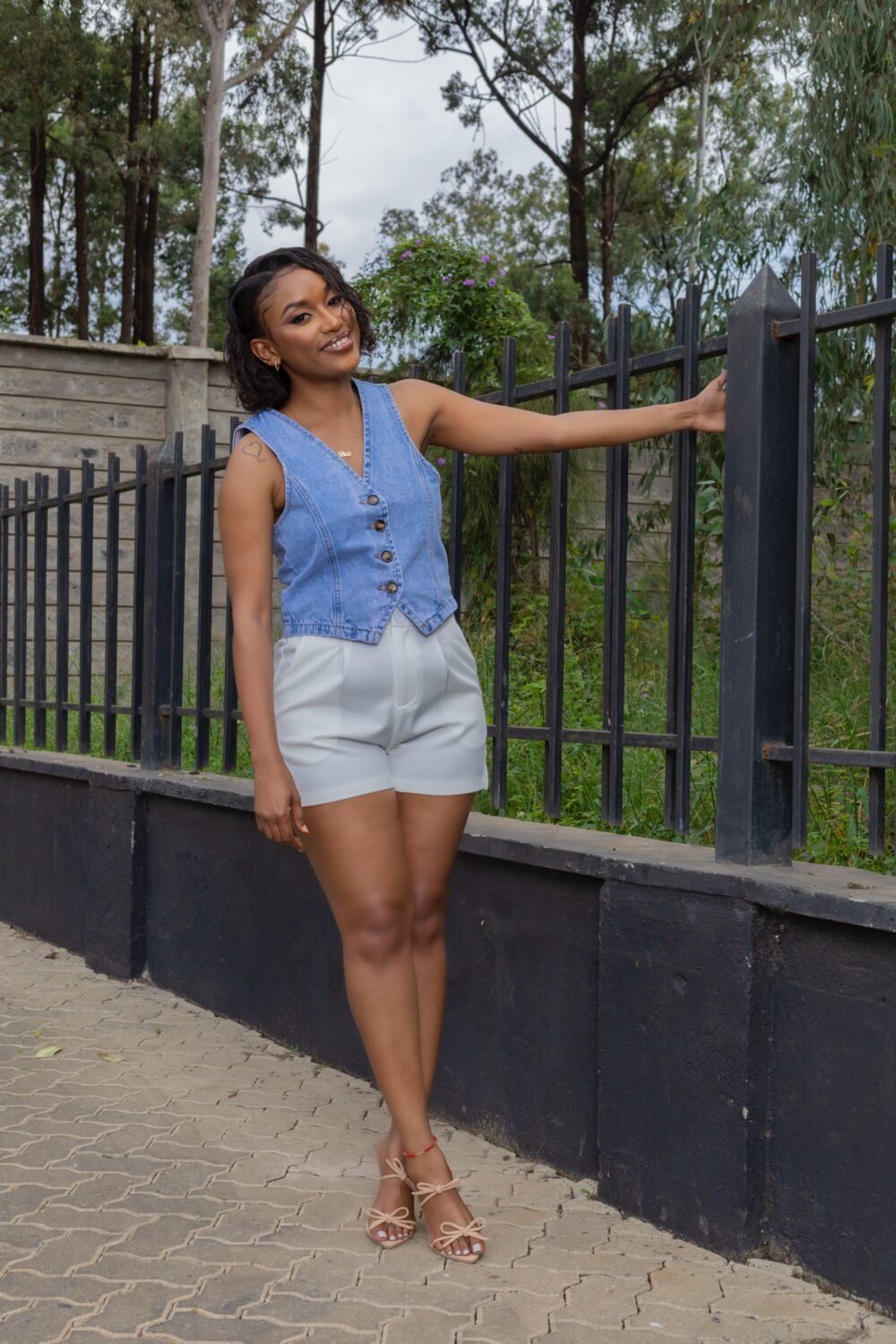 White Shorts JU18 - Image 3