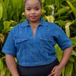 Denim Crop Top DTS07